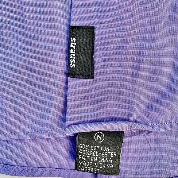 Strauss Purple Dress Shirt - Picture 4 of 4